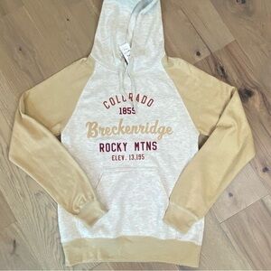 MV Sport Hoodie Hooded Sweatshirt Rocky Mountains Breckenridge Colorado NWT